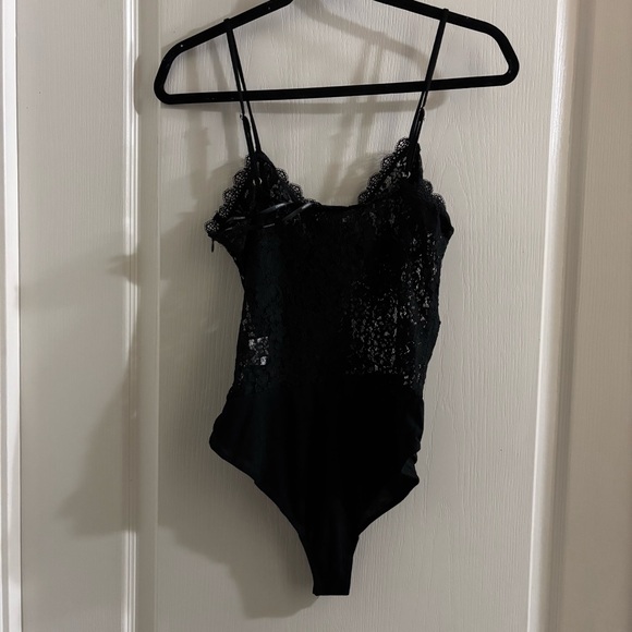 Forever 21 Black Lace Bodysuit - Picture 3 of 3